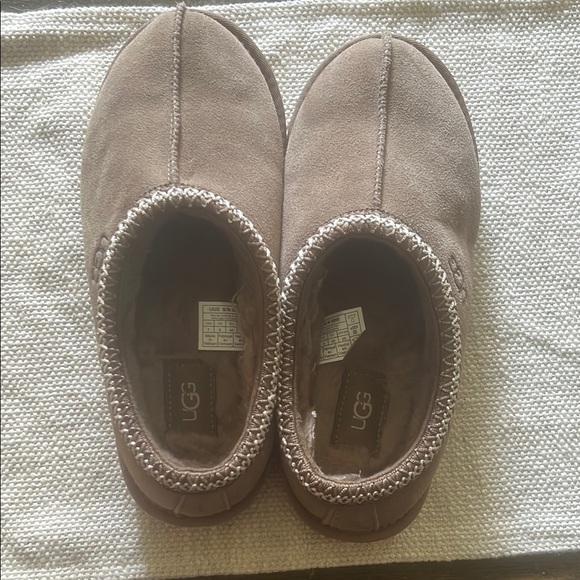 UGG Tan Suede Slip-On Shoes main image 4